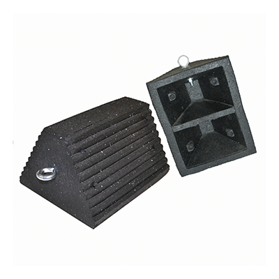 Utility & Semi Truck Rubber Wheel Chock - 10